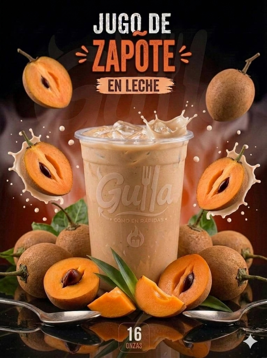 Jugo de zapote