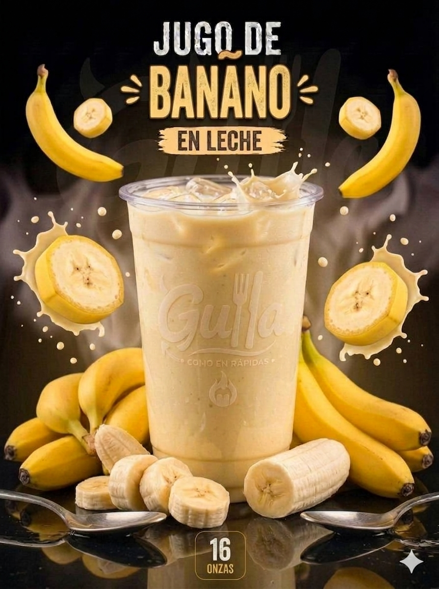 Jugo de banano