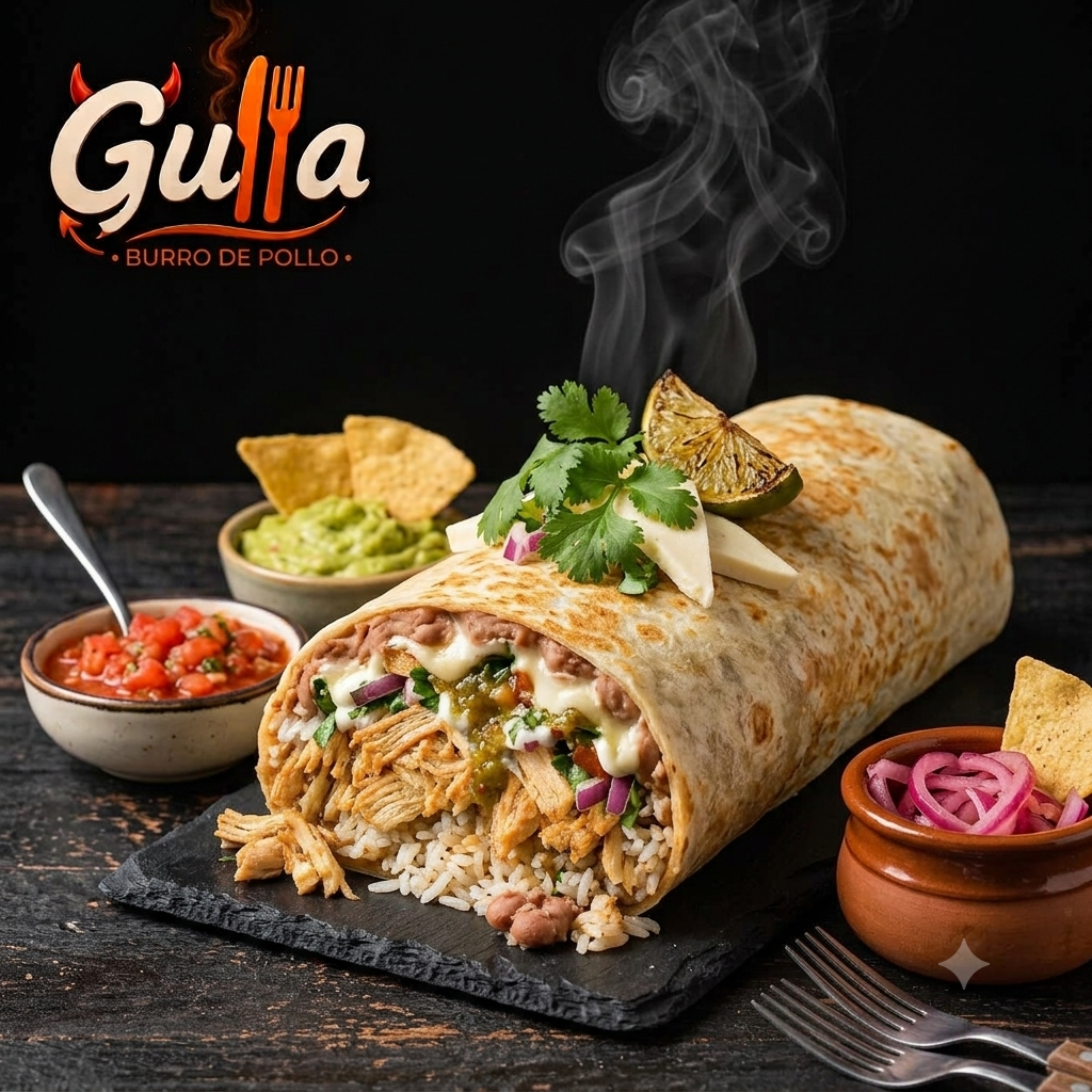 Burrito de pollo