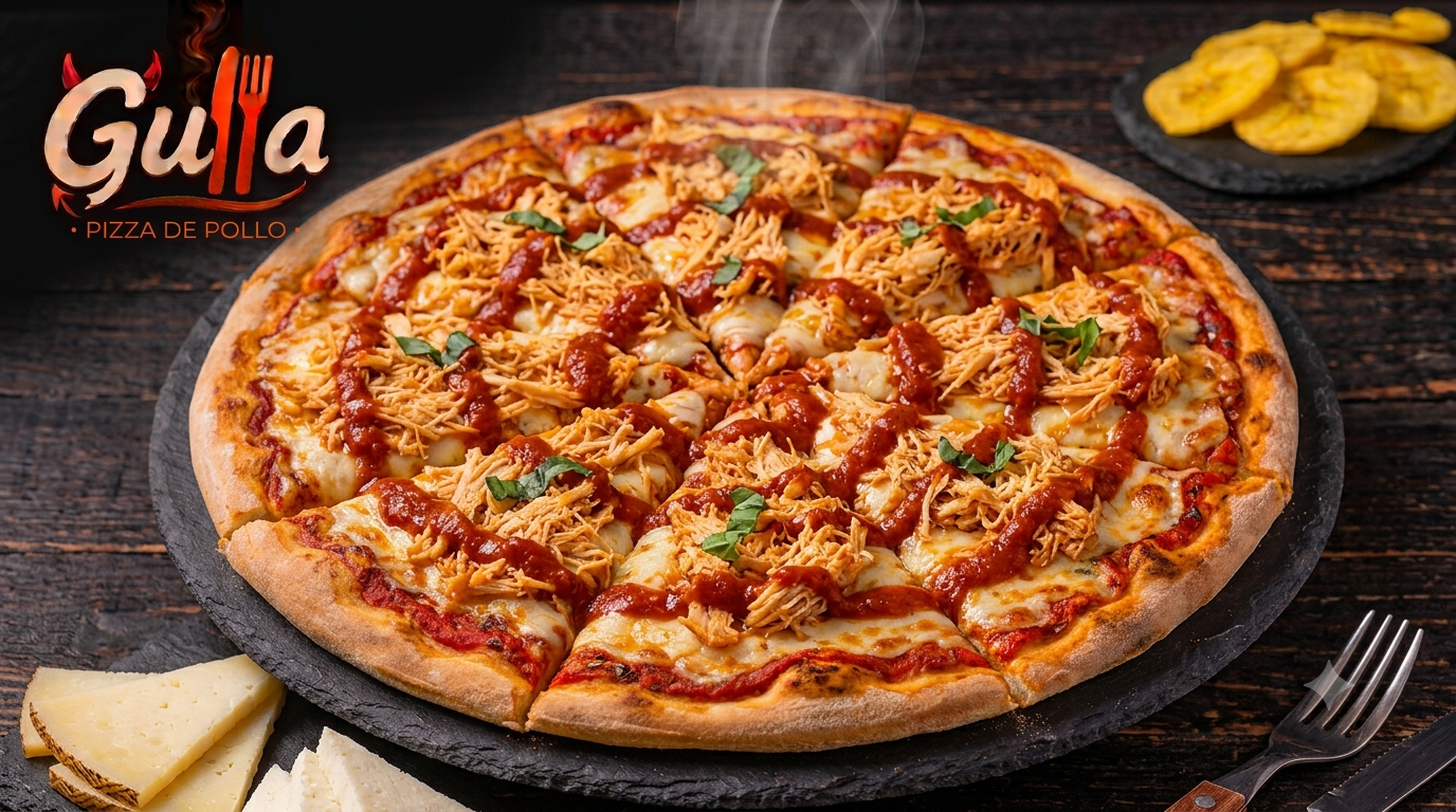 Pizza de pollo